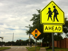 Traffic Crossing Signs
