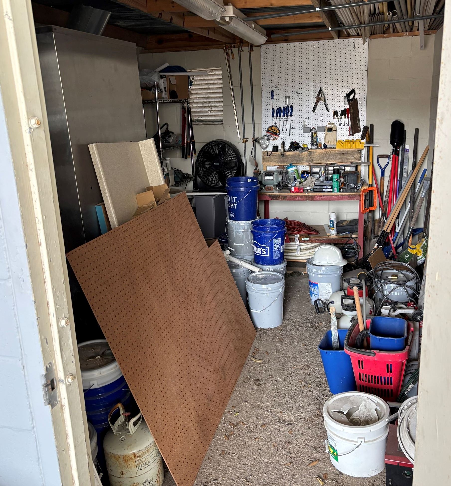 Extant Maintenance Facility Storage