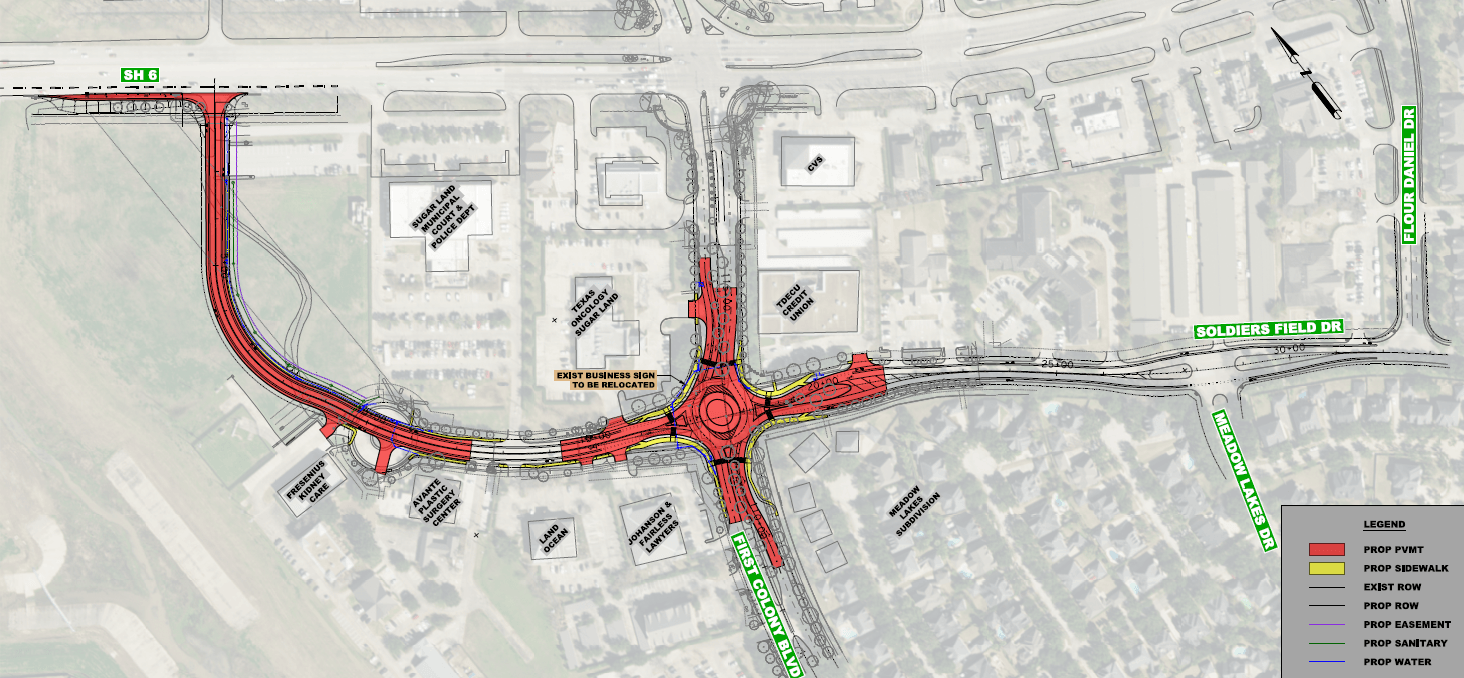 Soldiers Field Project map 1